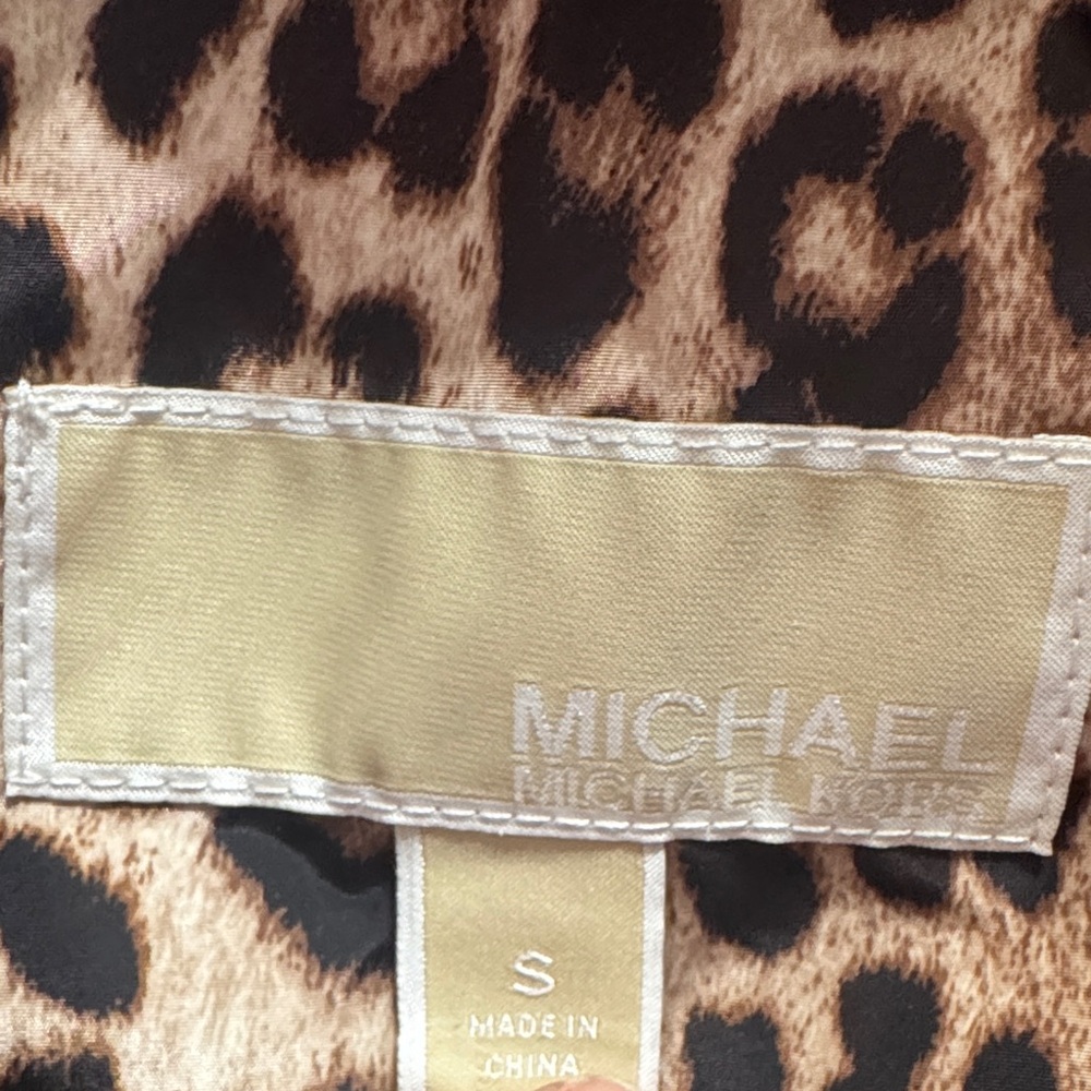 Michael Kors Animal Print Vest - Picture 6 of 11